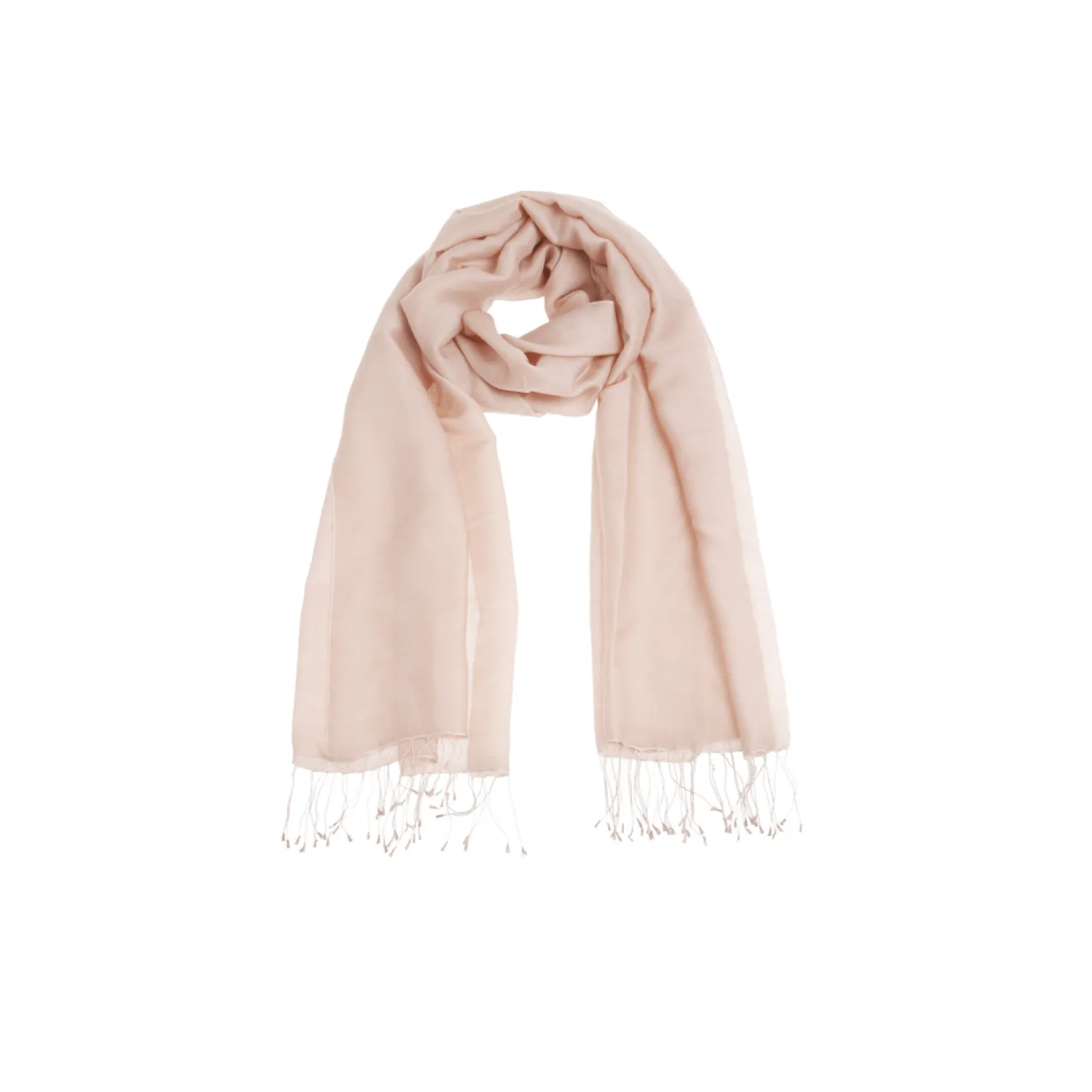Pashmina van wol en zijde