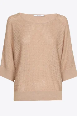 Pull met halflange mouwen