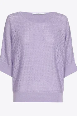 Pull met halflange mouwen