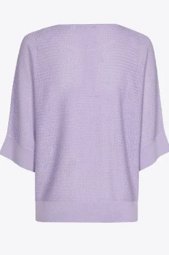 Pull met halflange mouwen