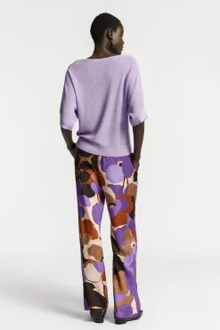 Pull met halflange mouwen