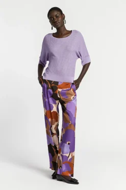 Pull met halflange mouwen