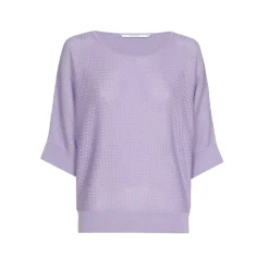 Pull met halflange mouwen