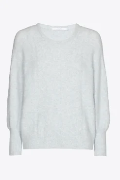 Pull met ingebreide ruit