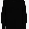 Pull met ingebreide ruit