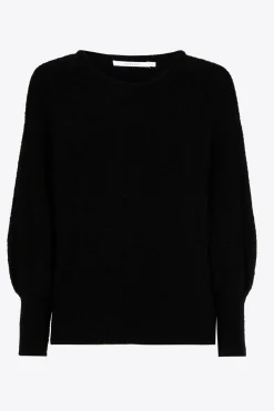 Pull met ingebreide ruit