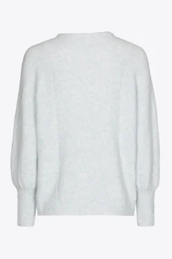 Pull met ingebreide ruit