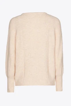 Pull met ingebreide ruit
