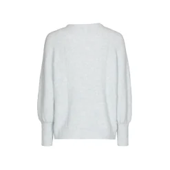 Pull met ingebreide ruit