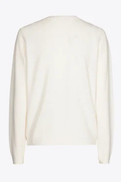 Pull met knopen op schouder