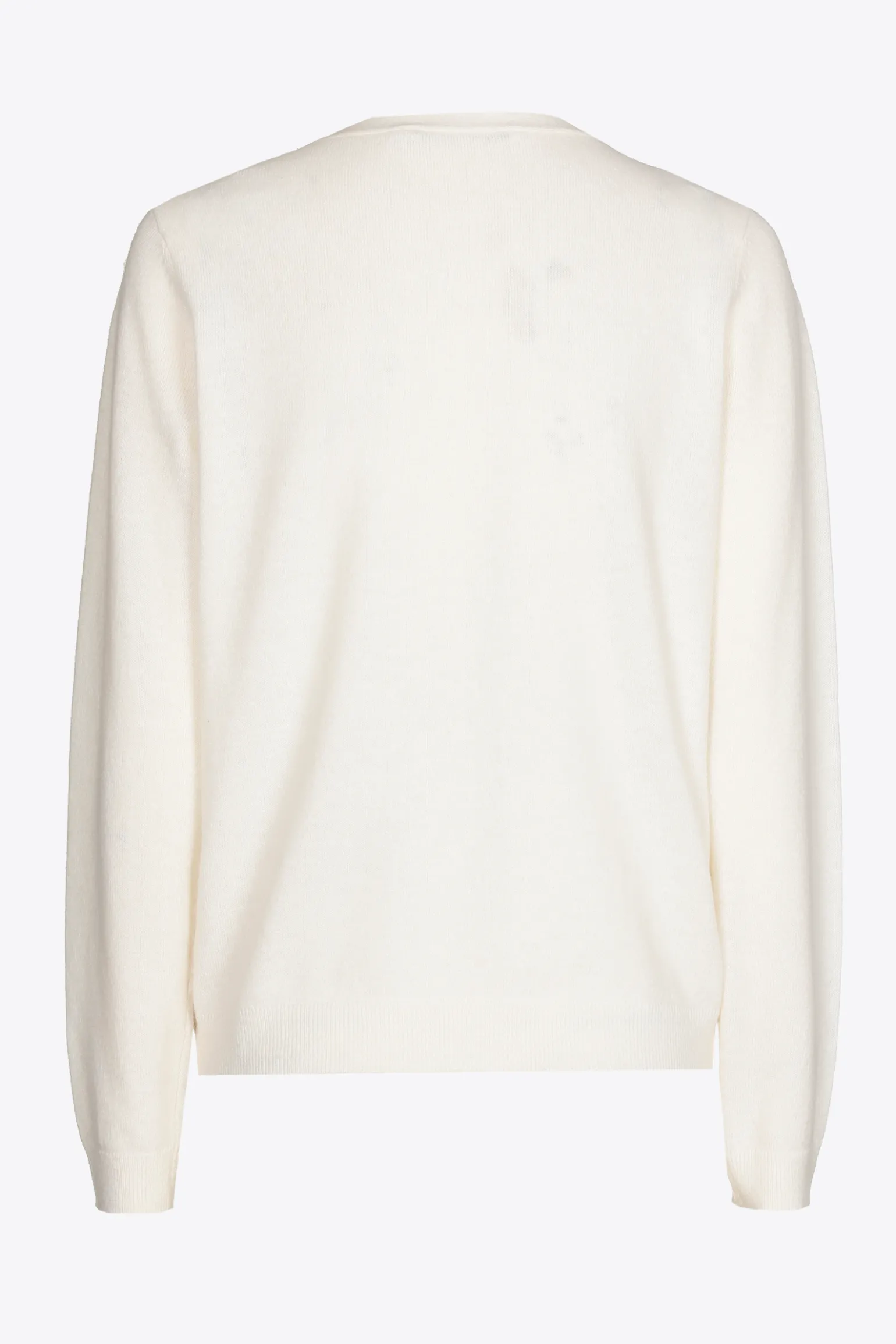 Pull met knopen op schouder