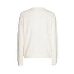 Pull met knopen op schouder