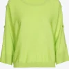 Pull met knopen van merinowol