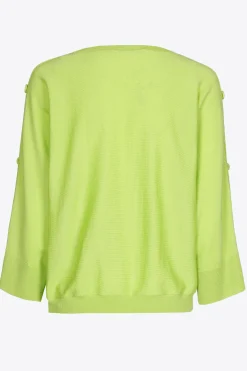 Pull met knopen van merinowol