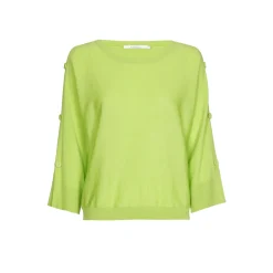 Pull met knopen van merinowol