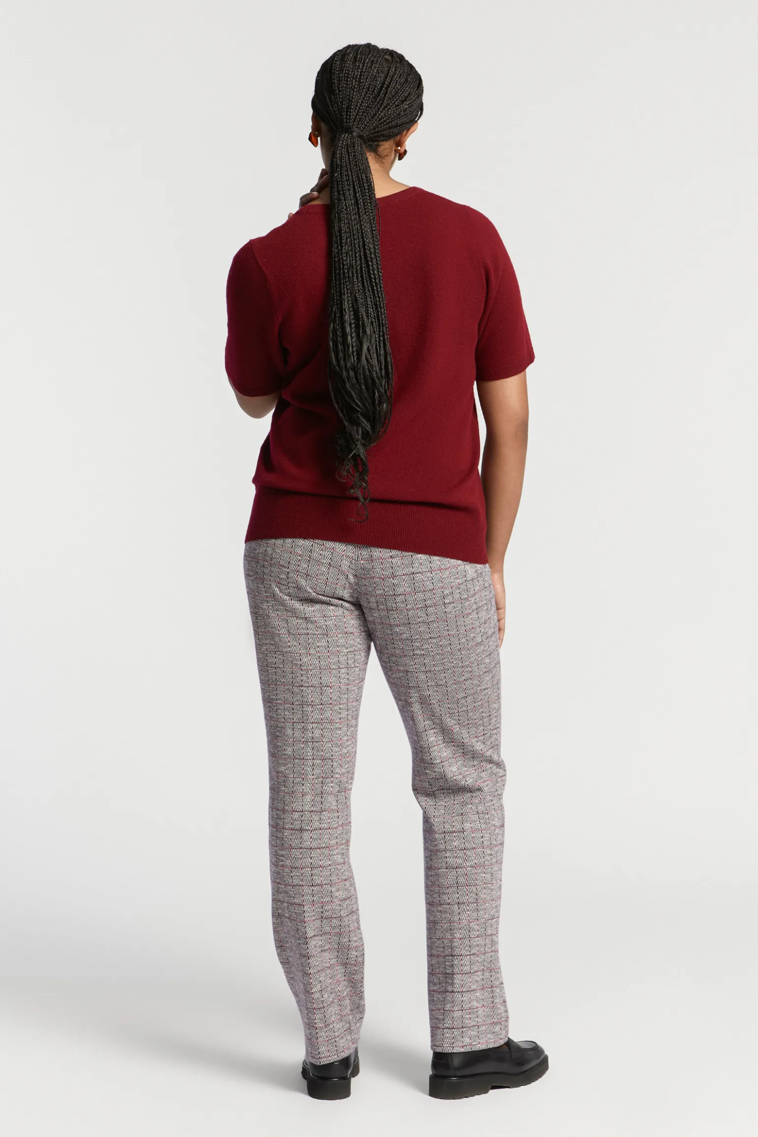Pull met korte mouwen