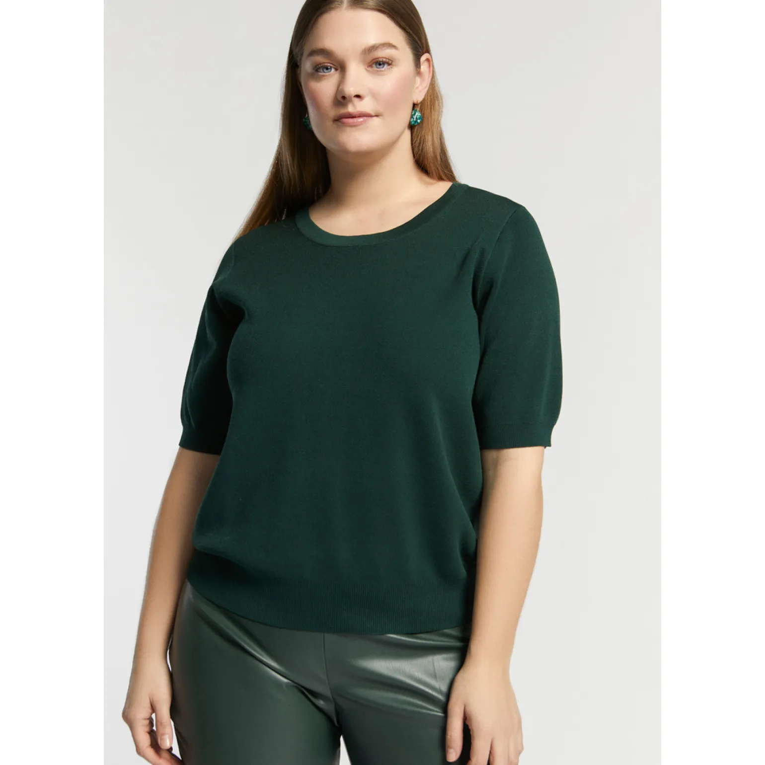 Pull met korte mouwen