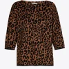 Pull met luipaardprint