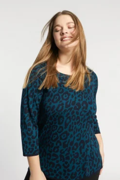 Pull met luipaardprint