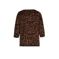 Pull met luipaardprint