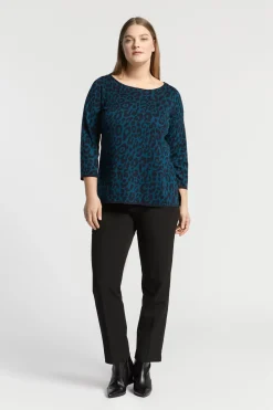 Pull met luipaardprint