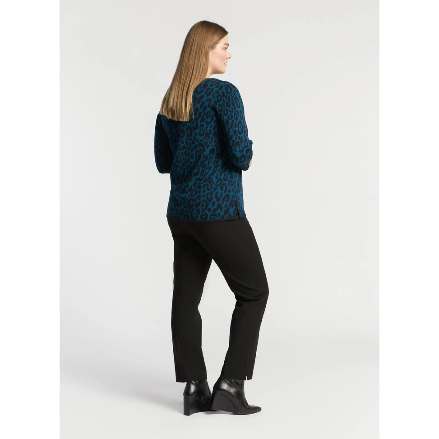 Pull met luipaardprint