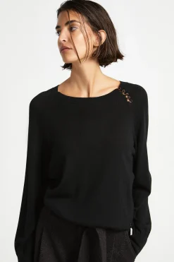 Pull met raglanmouwen