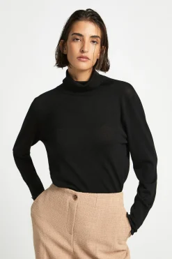 Pull met rolkraag