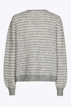 Pull met subtiele pailletten