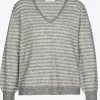 Pull van wolmix met lurex