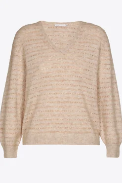 Pull van wolmix met lurex