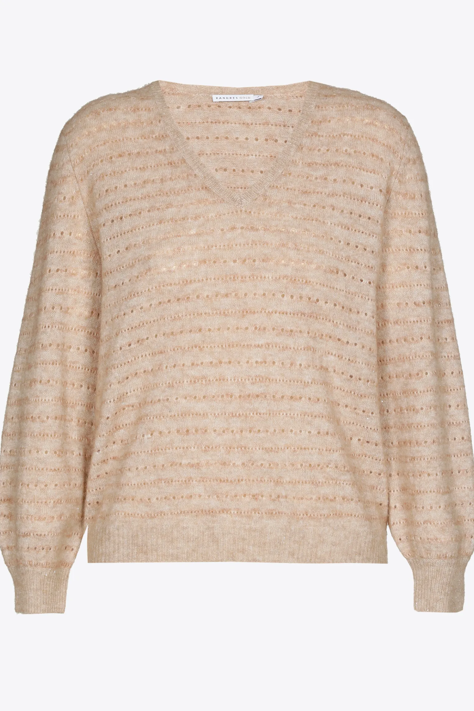 Pull van wolmix met lurex