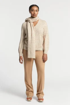 Pull van wolmix met lurex