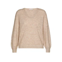 Pull van wolmix met lurex