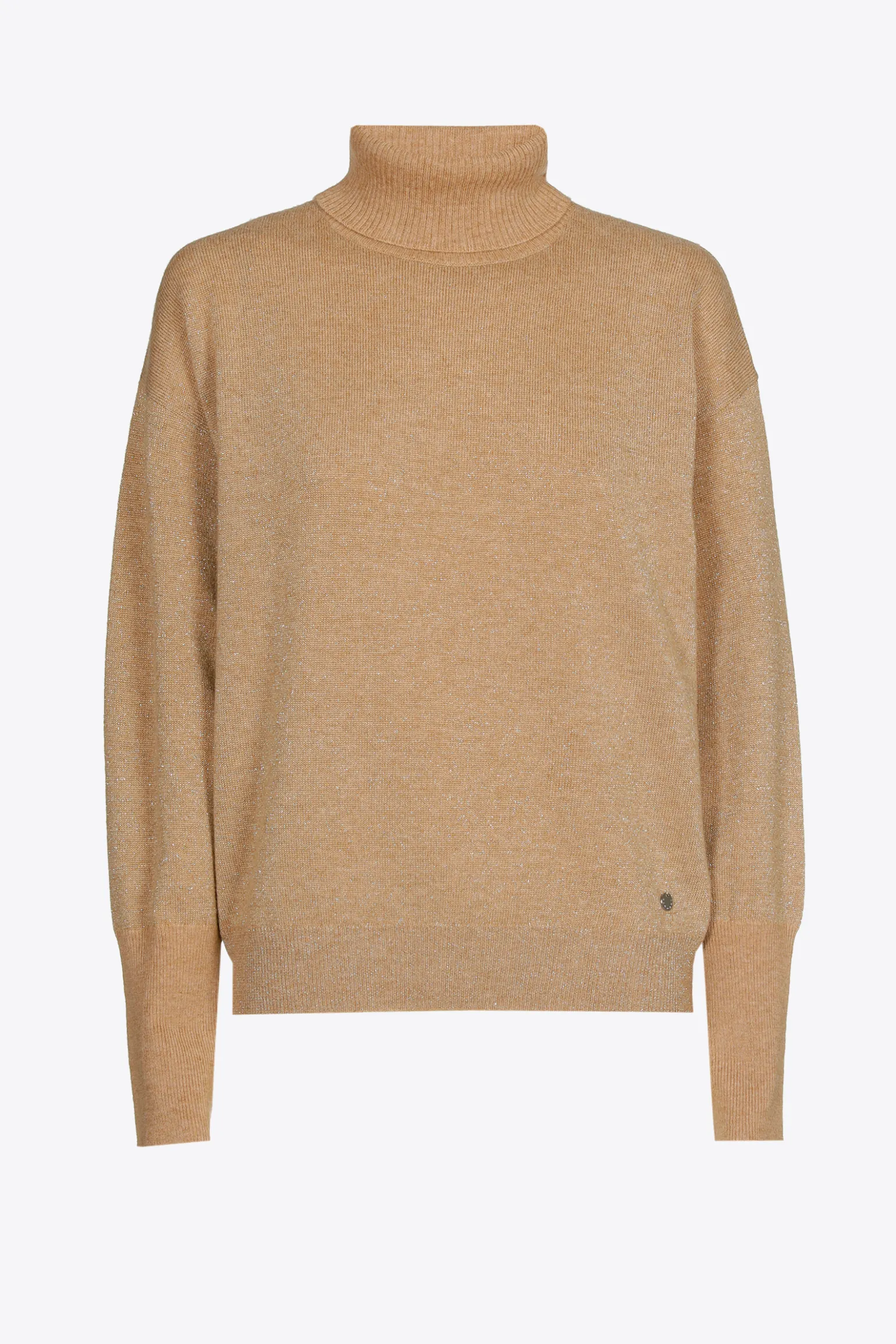 Pull van wolmix met rolnek