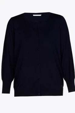 Pull van zijde en katoen
