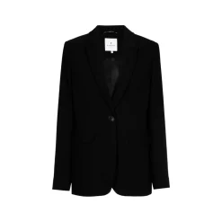 Rechte blazer met reverskraag