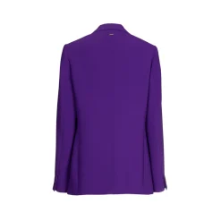 Rechte blazer met reverskraag