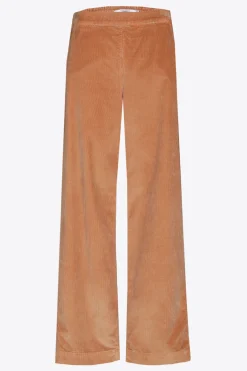 Ribfluwelen broek met stretch