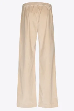 Ribfluwelen broek met stretch