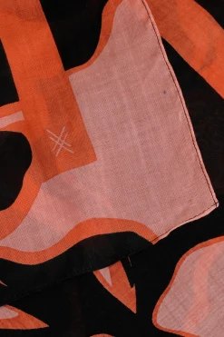 Sjaal met bloemenprint