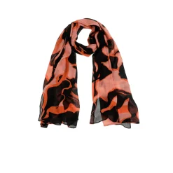 Sjaal met bloemenprint