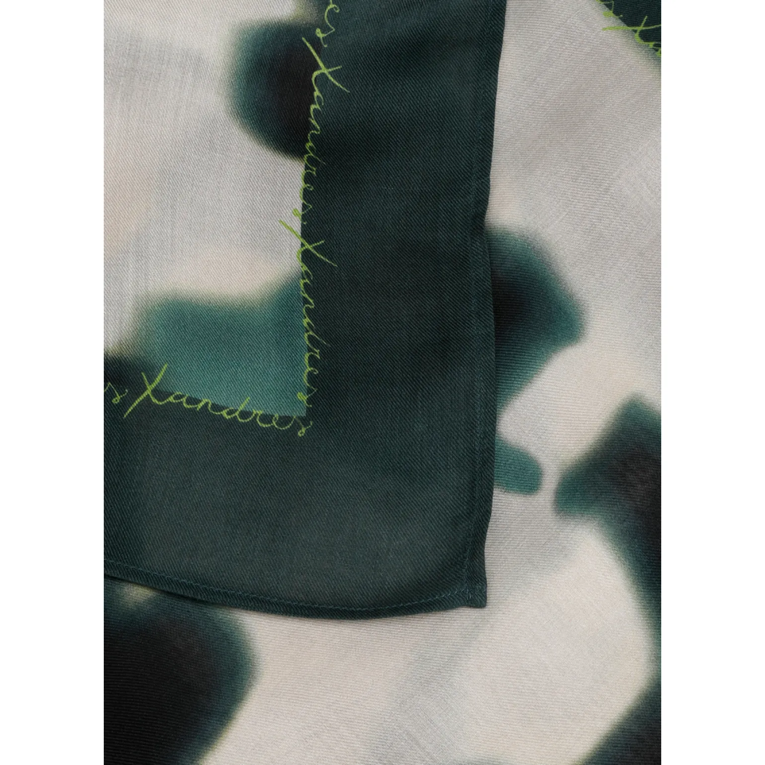 Sjaal met grafische print
