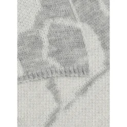 Sjaal met jacquard knit