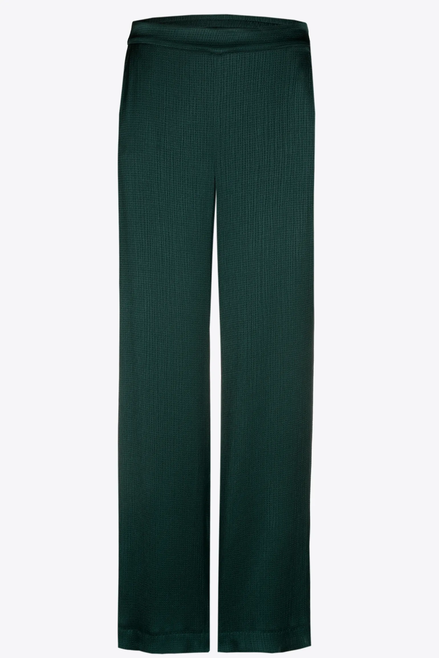 Soepele broek met rechte pijpen