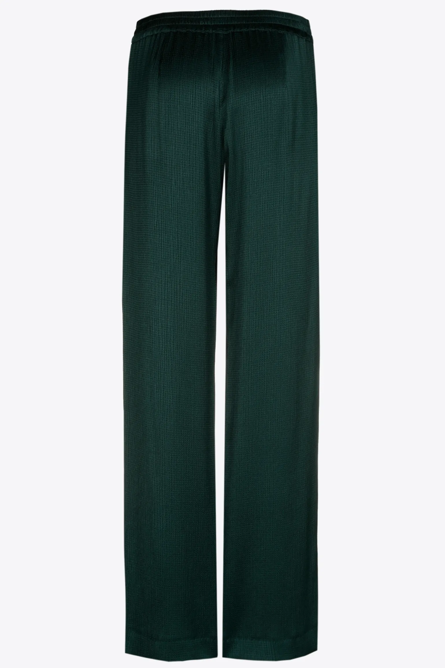 Soepele broek met rechte pijpen