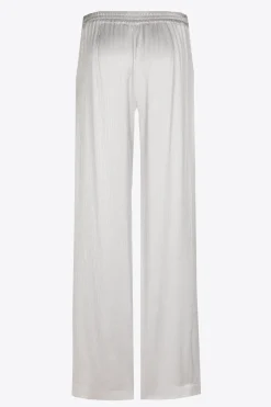 Soepele broek met rechte pijpen