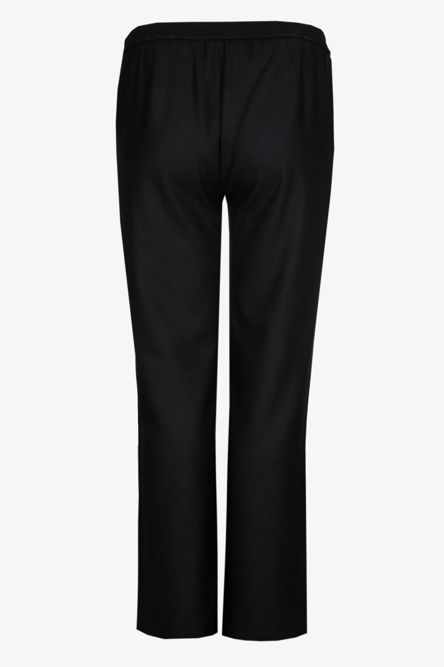 Soepele broek met rechte pijpen