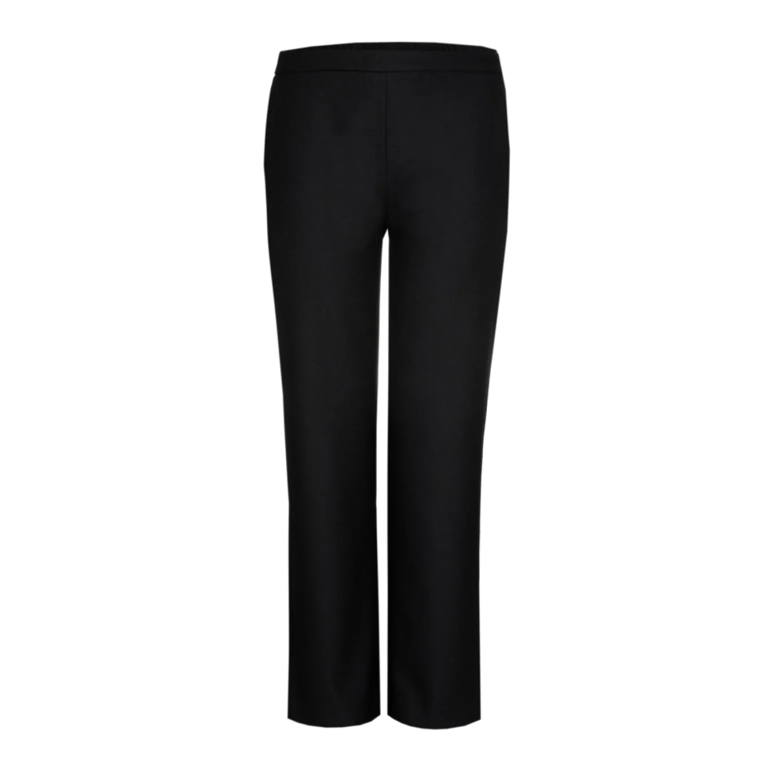 Soepele broek met rechte pijpen