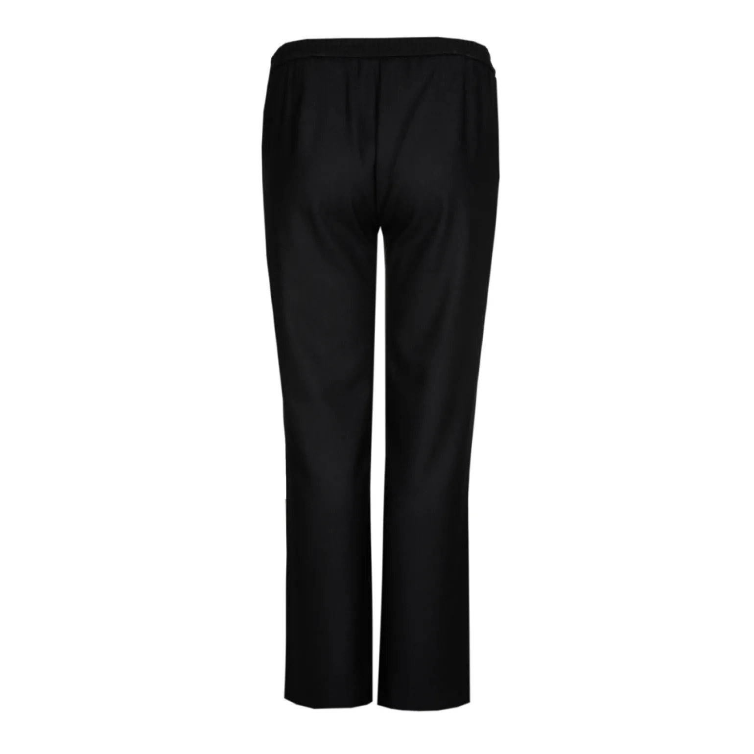 Soepele broek met rechte pijpen